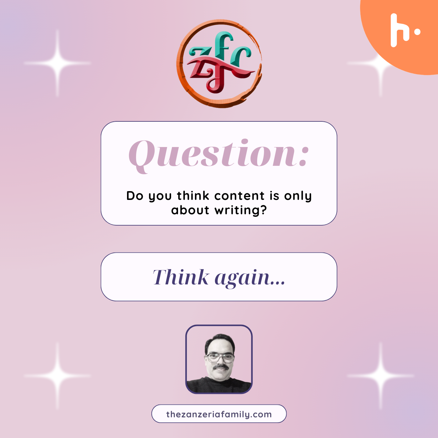 #ZFCFounderTalks - Writing Series