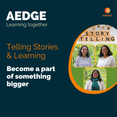 Telling Stories & Learning episode artwork