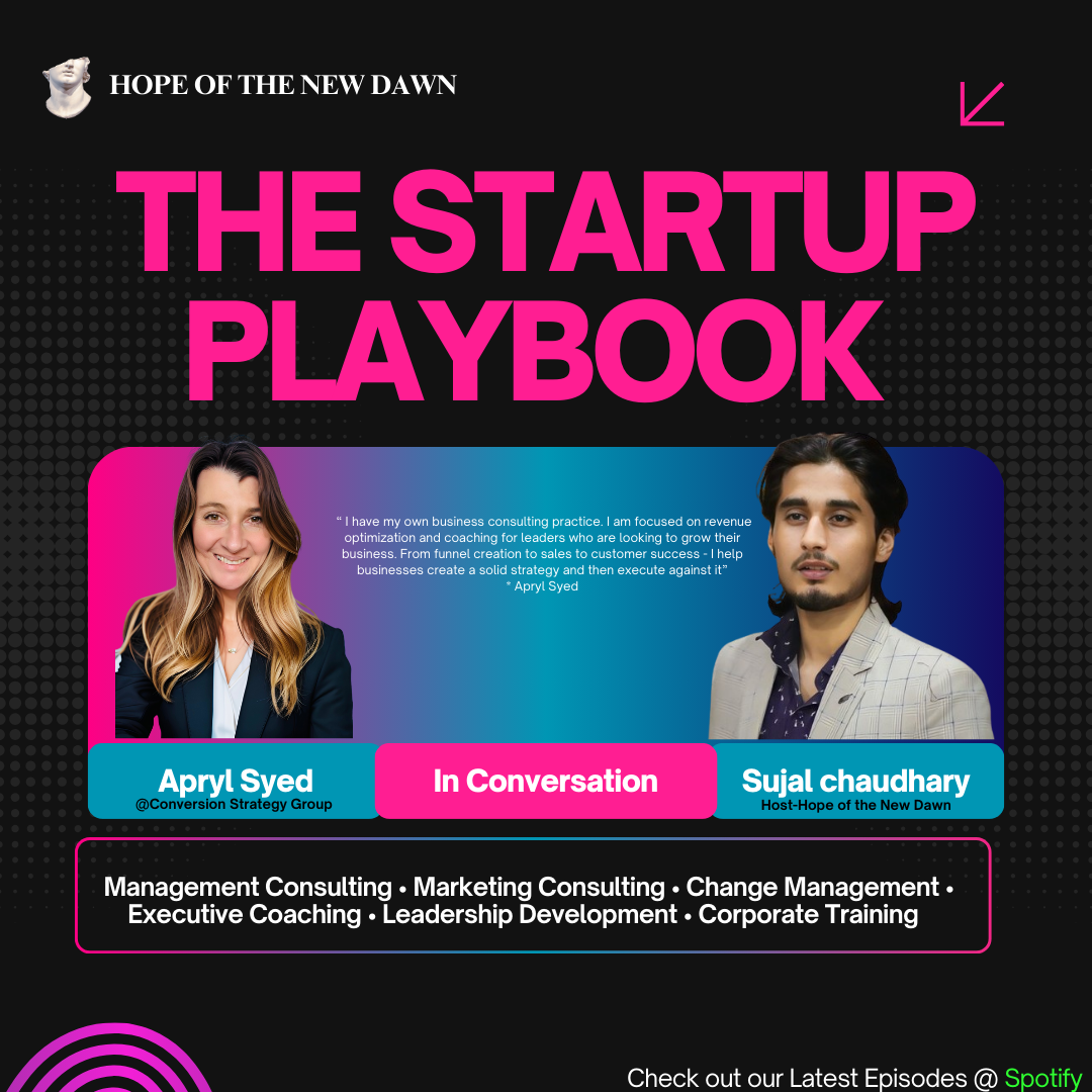 The Startup Playbook: Marketing, Funding, and Growth unpacked with Apryl Syed episode artwork