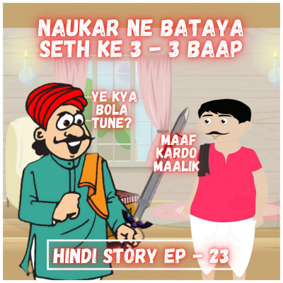 Naukar Ne Udaya Seth Ka Majaak! Seth Ke 3 baap Hindi Funny Story EP-23