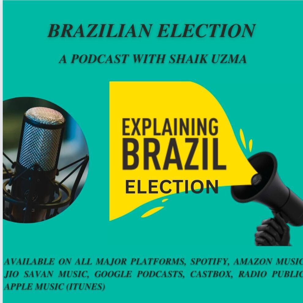Why such chaos in the recently held Brazilian election!? Like the Insurrections of Capitol hill, the United States, the Brazilian Congress also saw a similar insurrection. Talks Uzma Shaik. episode artwork