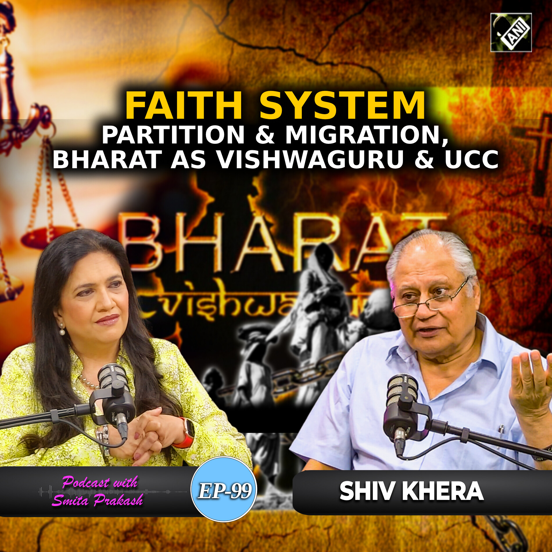 EP-99 | Religion, UCC, Partition, Pakistan, India as Vishwaguru & freebie politics with Shiv Khera