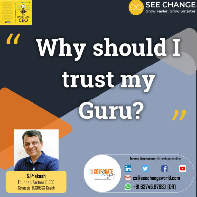 Why should I trust my Guru?