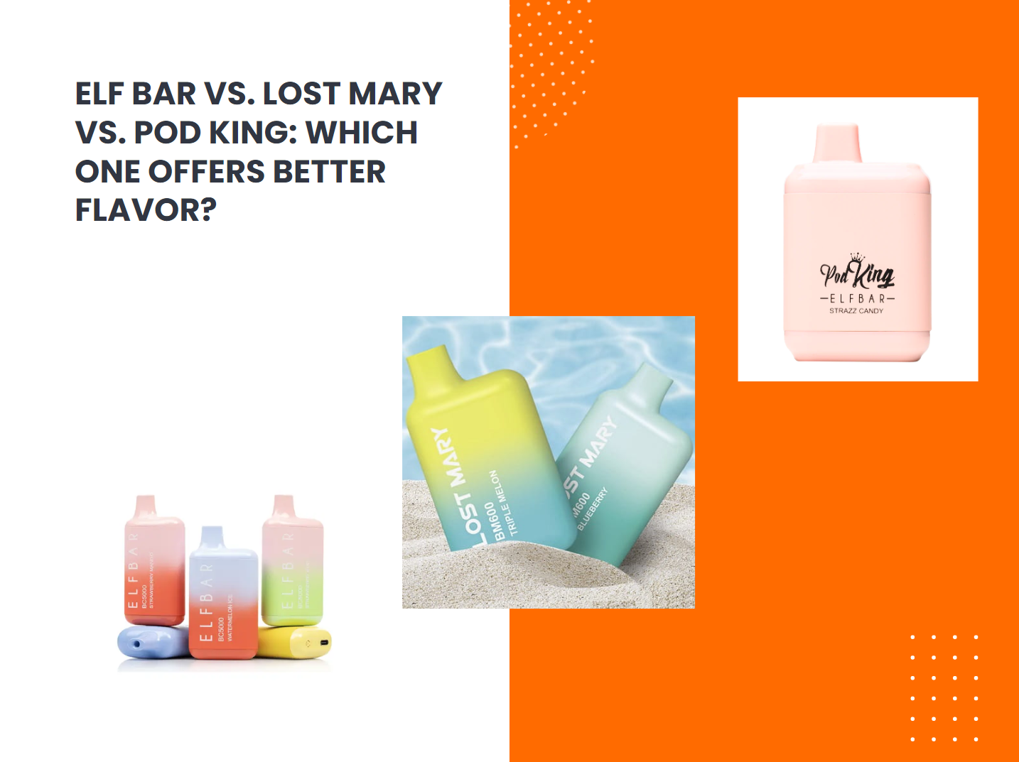 Elf Bar vs. Lost Mary vs. Pod King: Which One Offers Better Flavor? episode artwork