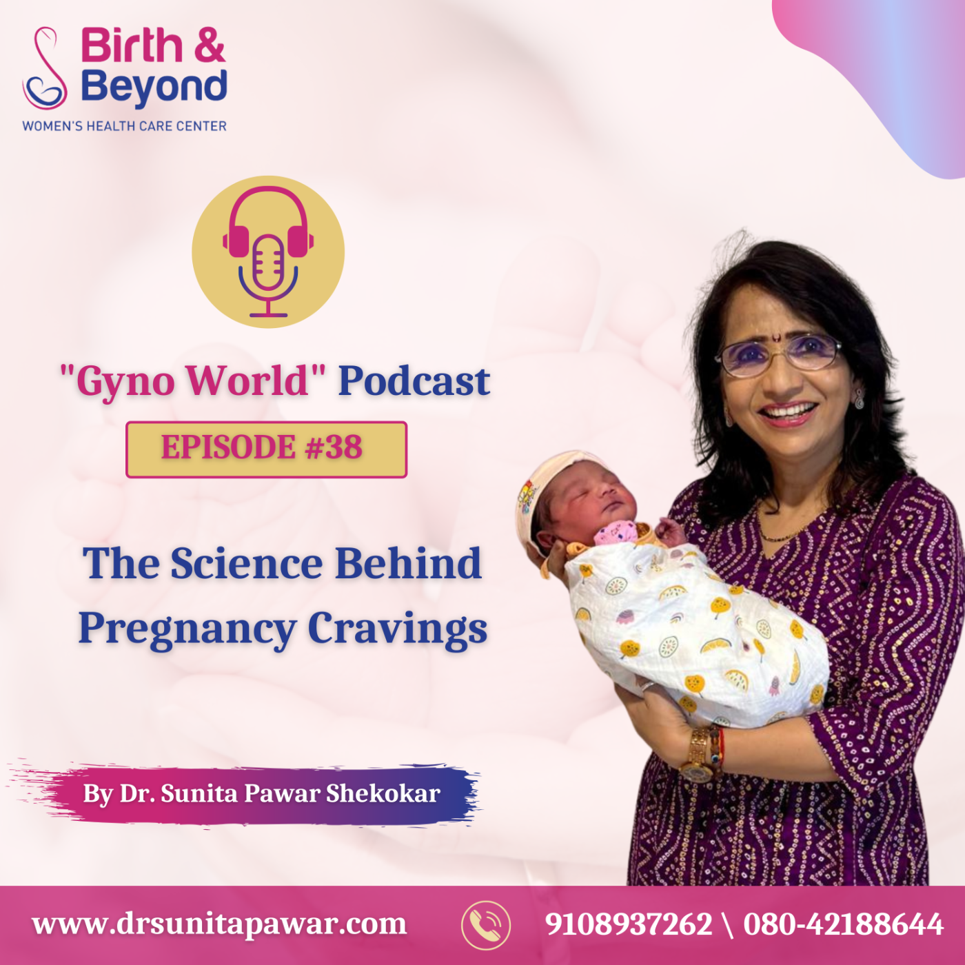 Podcast 38: The Science Behind Pregnancy Cravings episode artwork