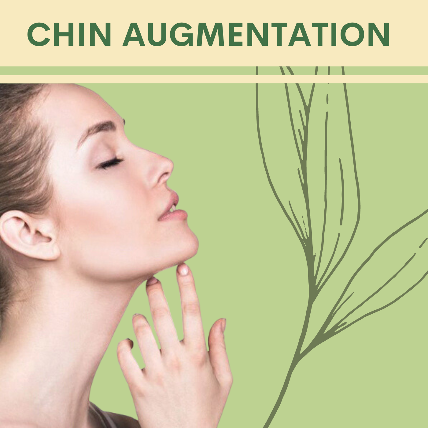 Chin augmentation, surgical implant, pal, adajan, vesu, piplod, athwagate,bhatar, olpad, elegance clinic episode artwork