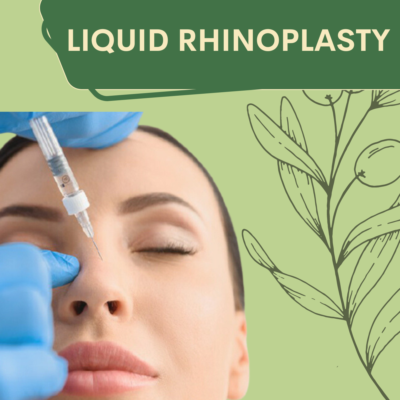 Liquid rhinoplasty, non surgical and surgical pal, adajan, vesu, piplod, athwagate,bhatar, olpad, elegance clinic episode artwork