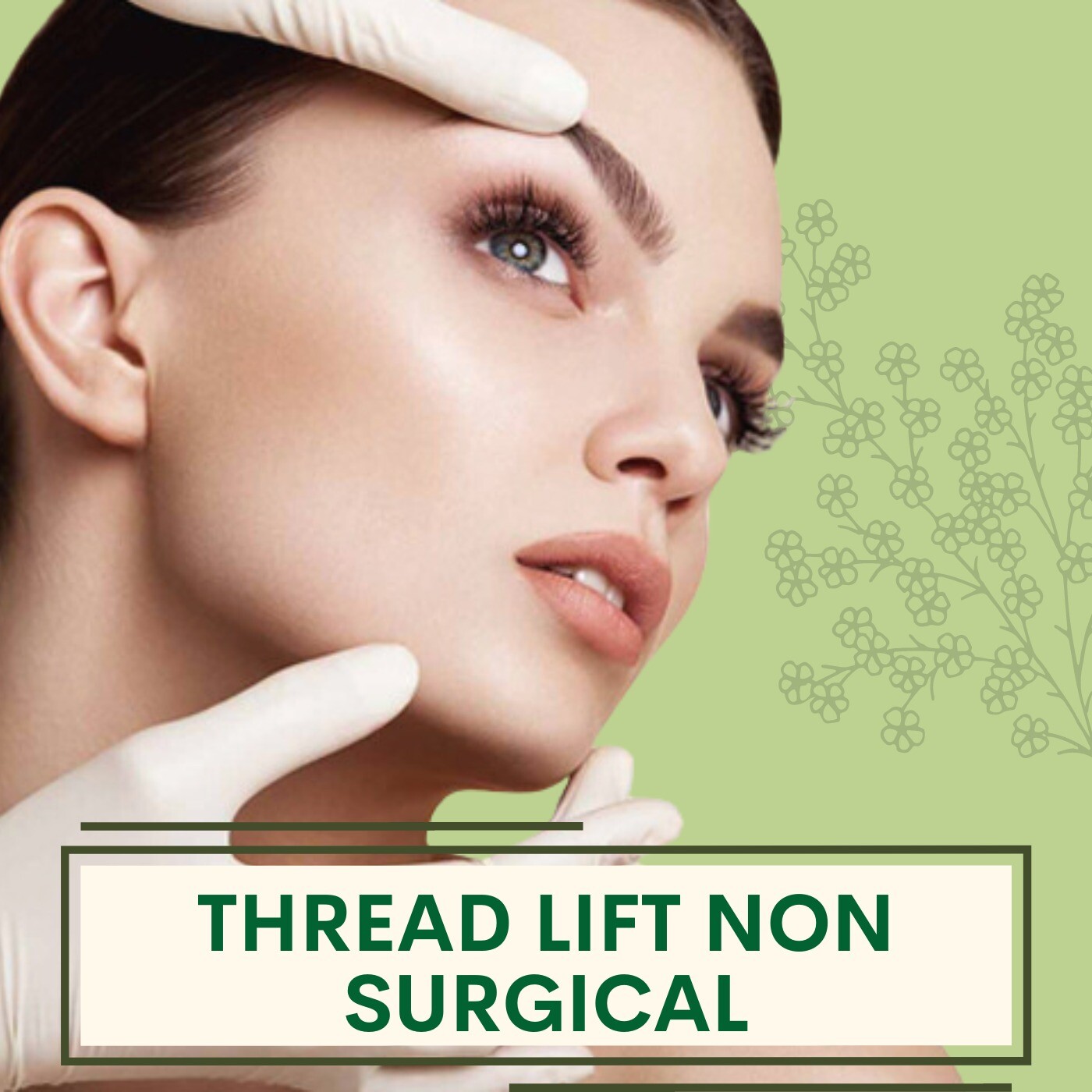 Thread Lift Non-Surgical, Mono Threads, Local Anesthesia Process, Ghoddhod, Ring Road, Rander, Surat, Gujarat.
