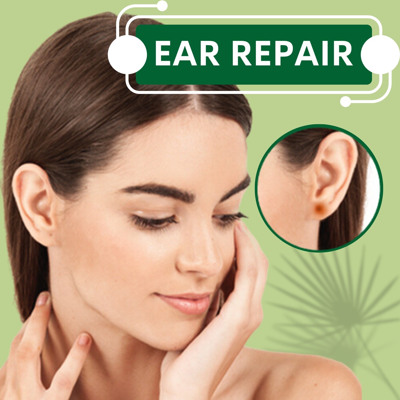 Ear Repair, Lobuloplasty, V Current Lobe, Piplod, Athwa, Majuragate, Surat, Gujarat.