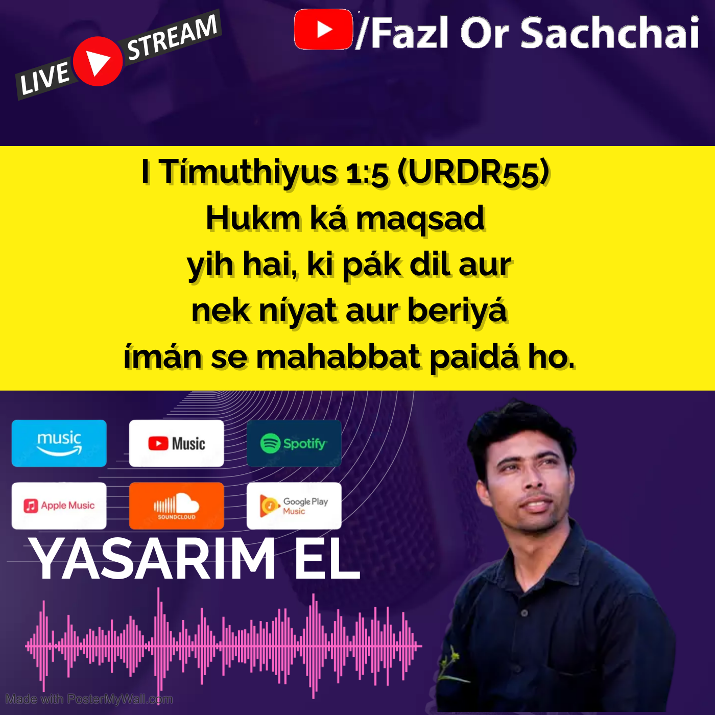 Yasarim El Fazl or Sachchai Roman Urdu bible podcast