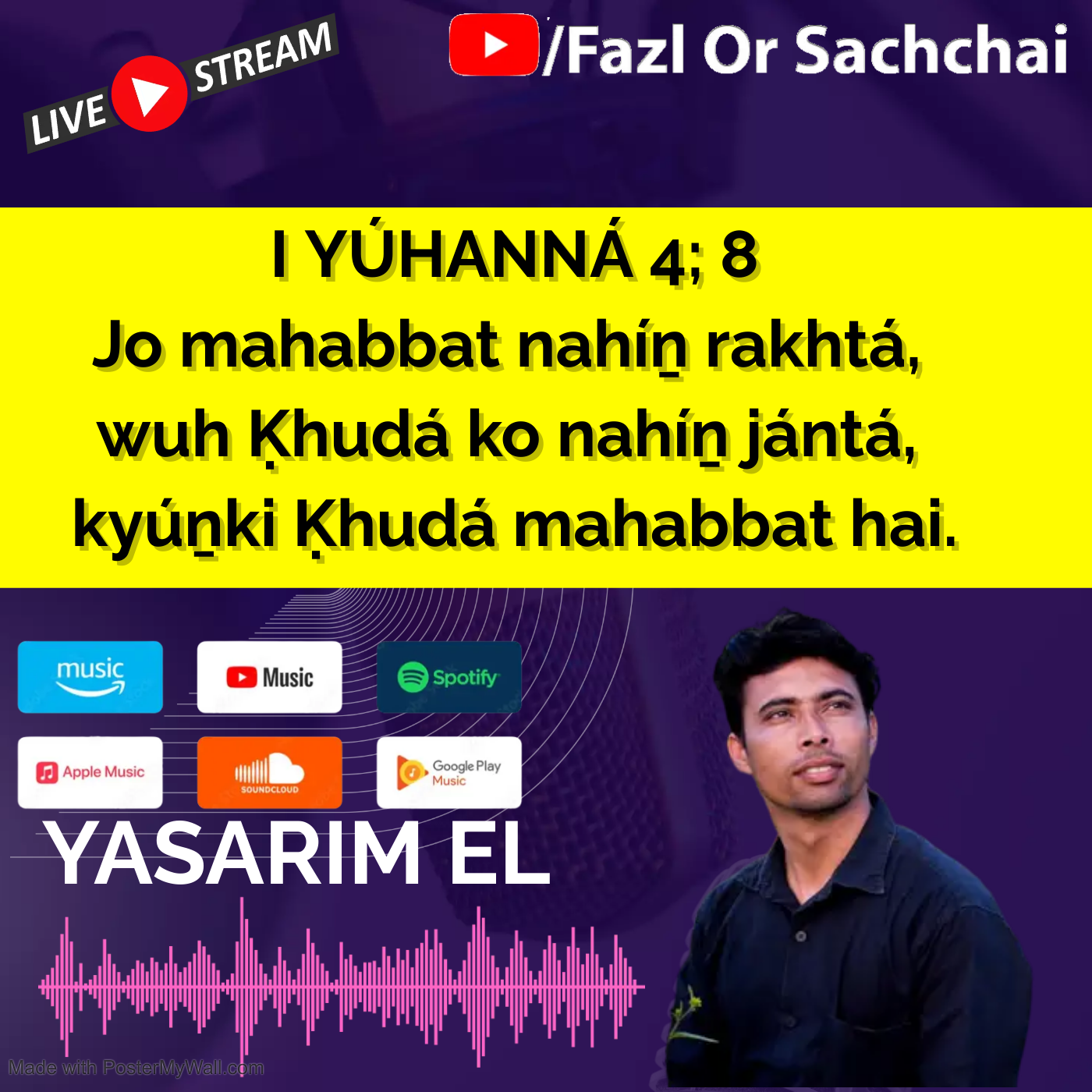 Yasarim El Fazl or Sachchai Roman Urdu bible podcast