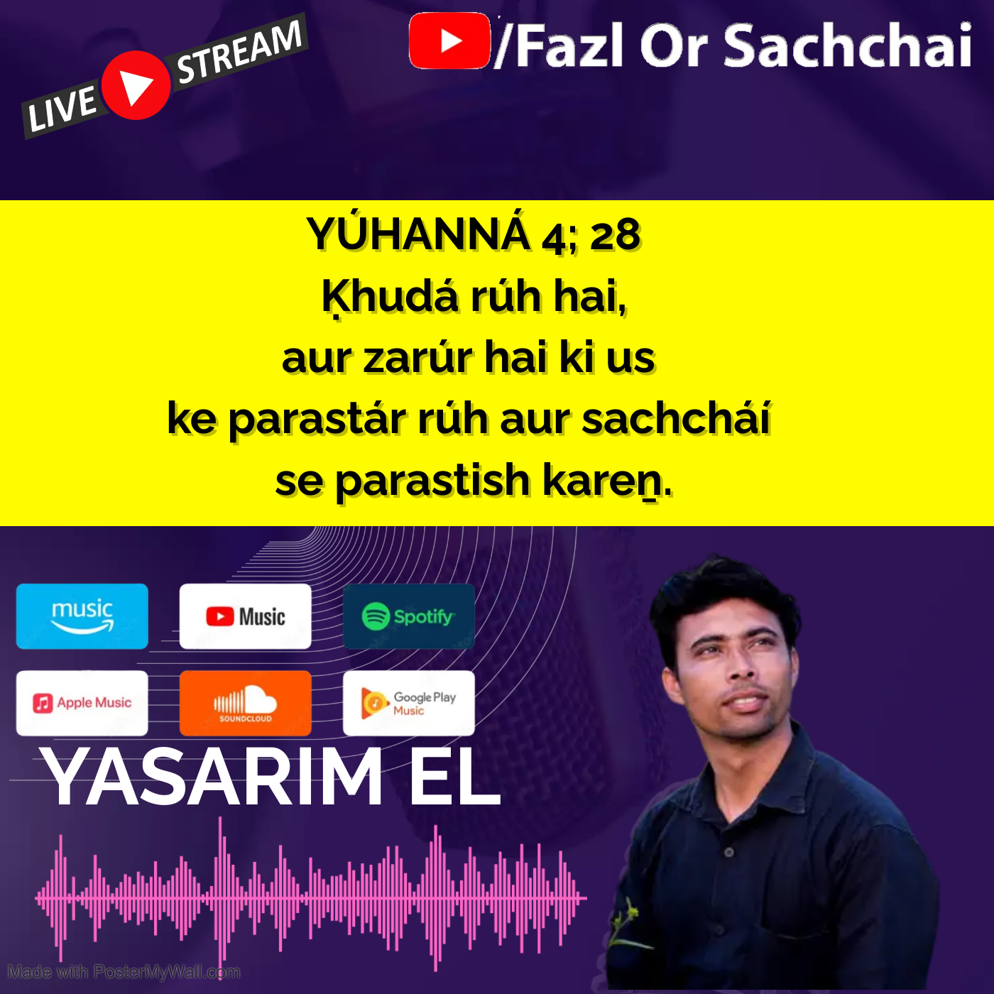 Yasarim El Fazl or Sachchai Roman Urdu bible podcast
