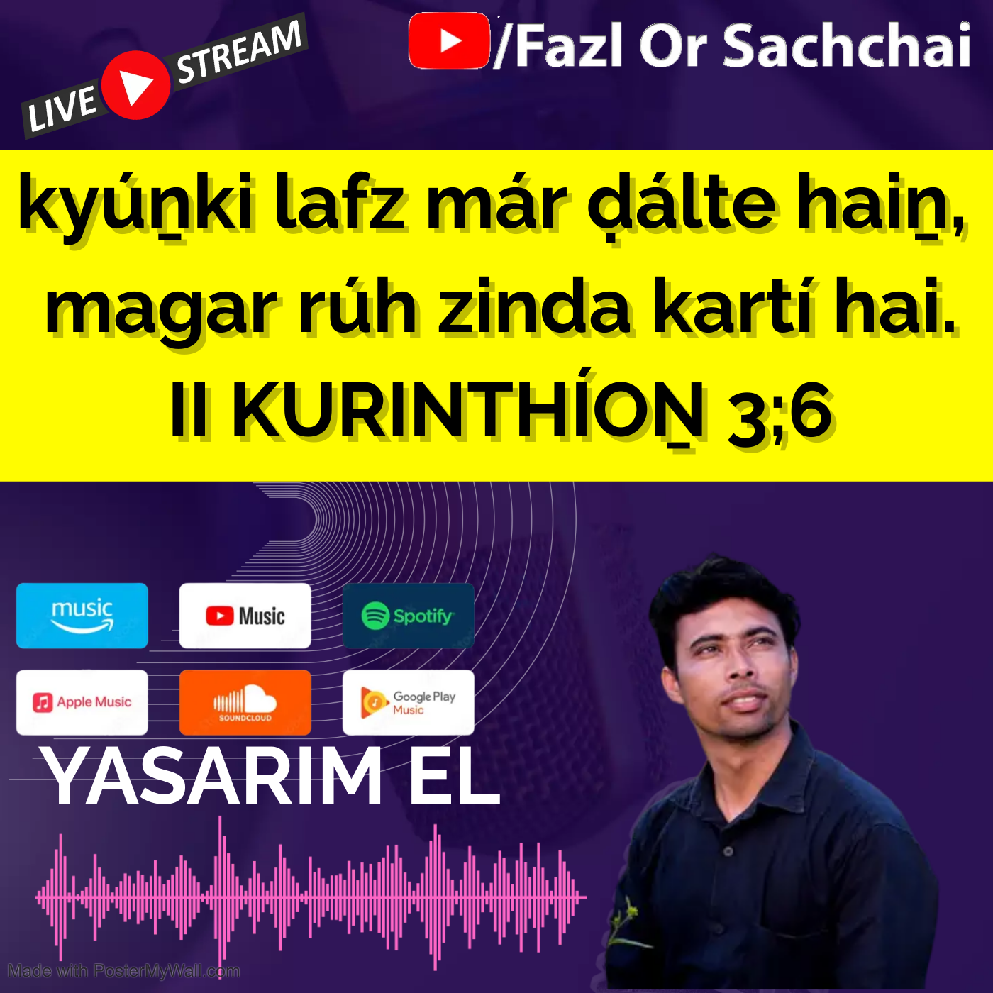 Yasarim El Fazl or Sachchai Roman Urdu bible podcast