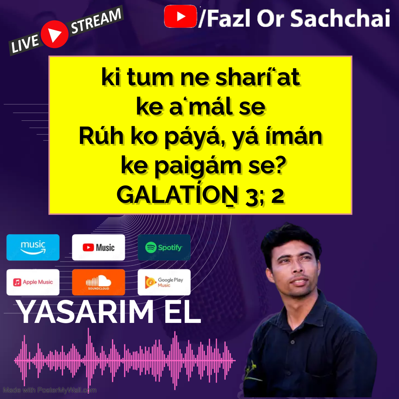 Yasarim El Fazl or Sachchai Roman Urdu bible podcast