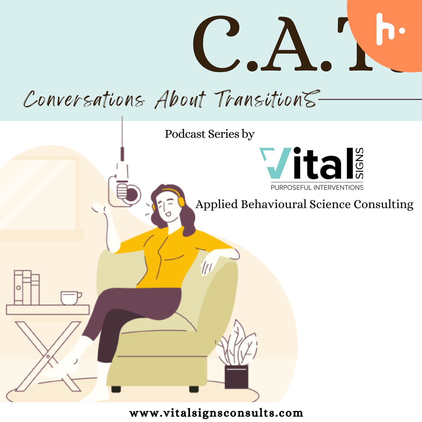 C.A.T.s - Conversations about transitions podcast artwork