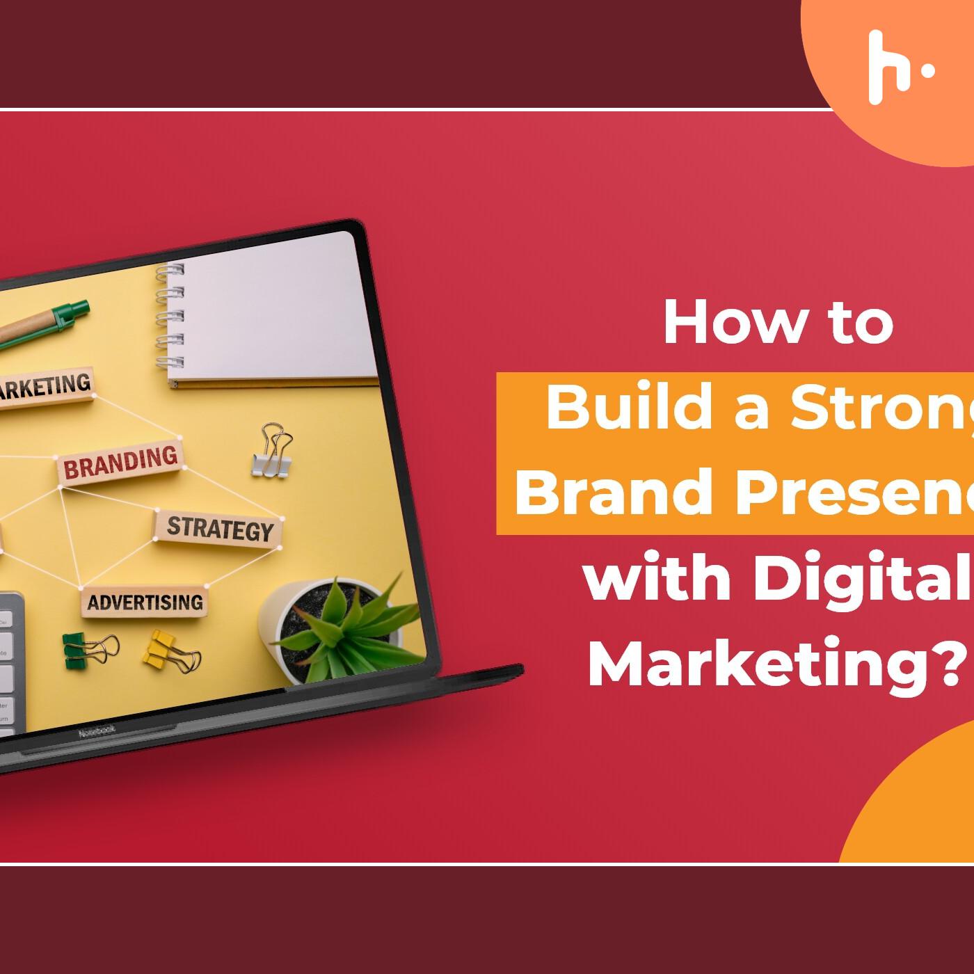 Brand presence in digital marketing podcast artwork