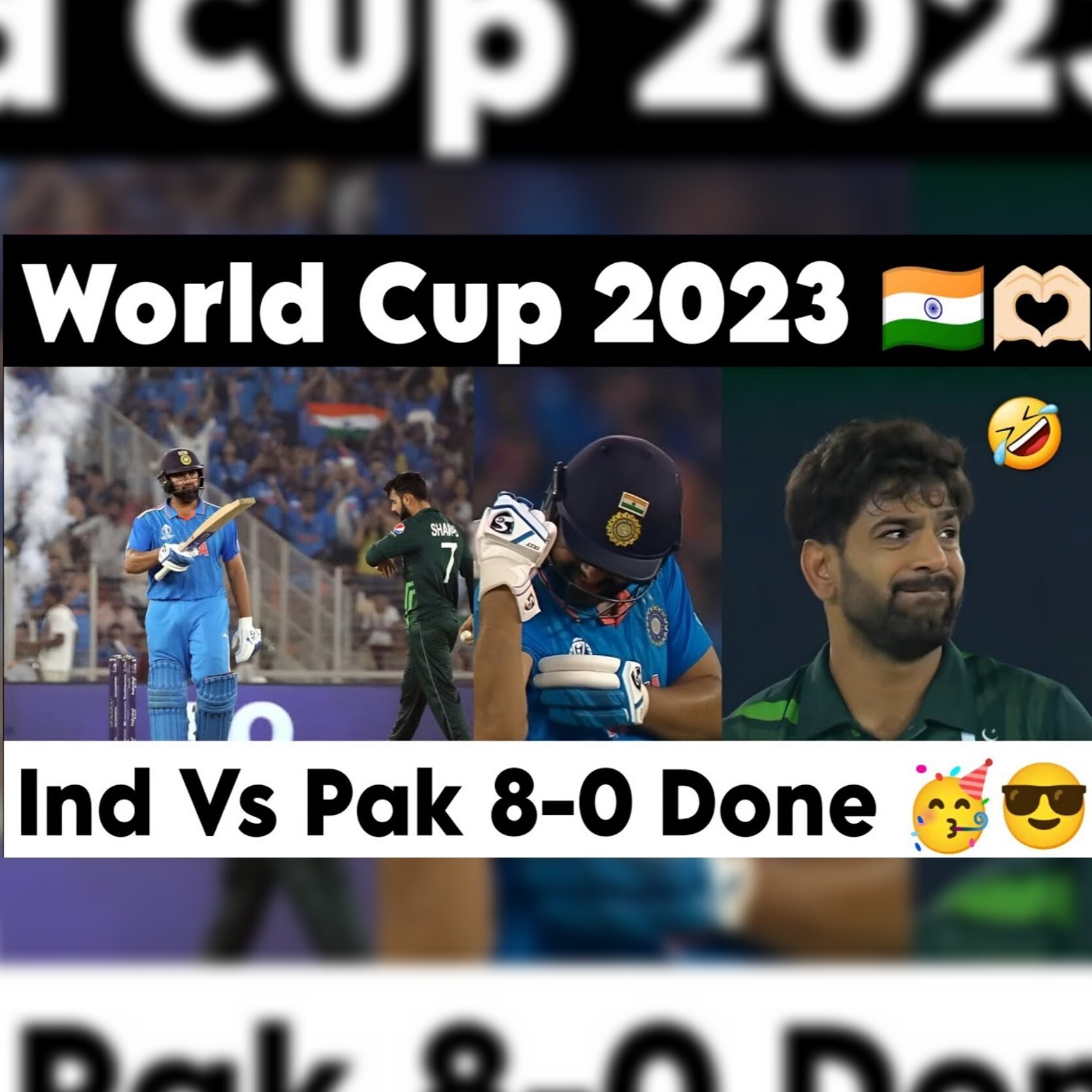 World Cup में लगातार 8वीं बार पाकिस्तान को हराया रोहित शर्मा की तूफानी पारी, भारतीय गेंदबाजों का कहर episode artwork