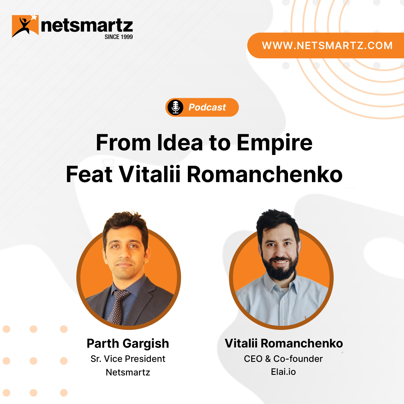 Episode #1 Vitalii Romanchenko: Elai.io episode artwork