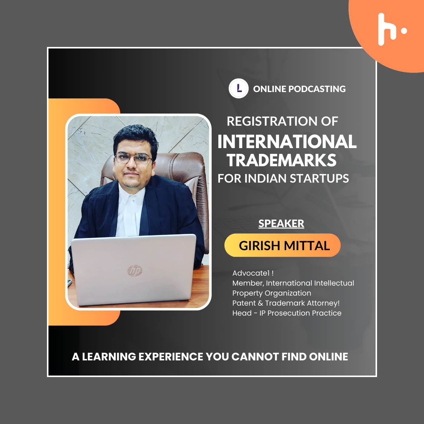 International Trademark With Advocate Girish Mittal podcast artwork