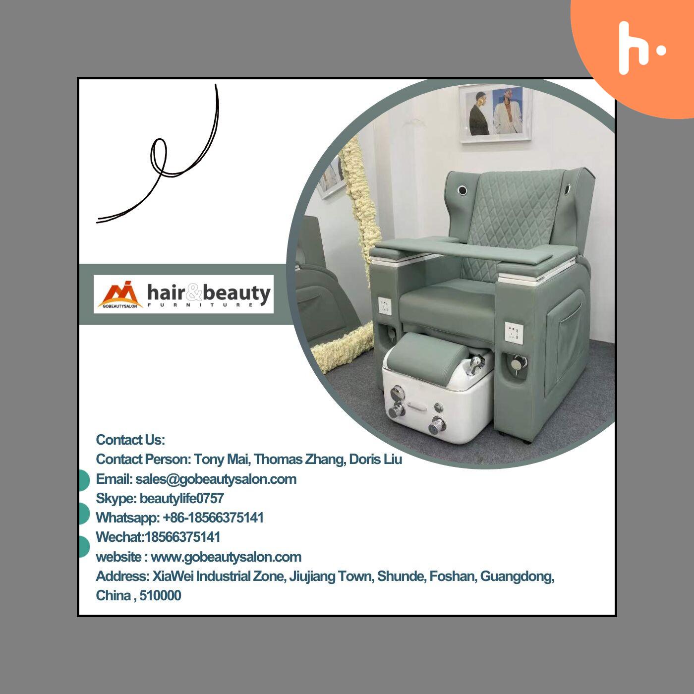 Spa Pedicure Tub Sofa Station