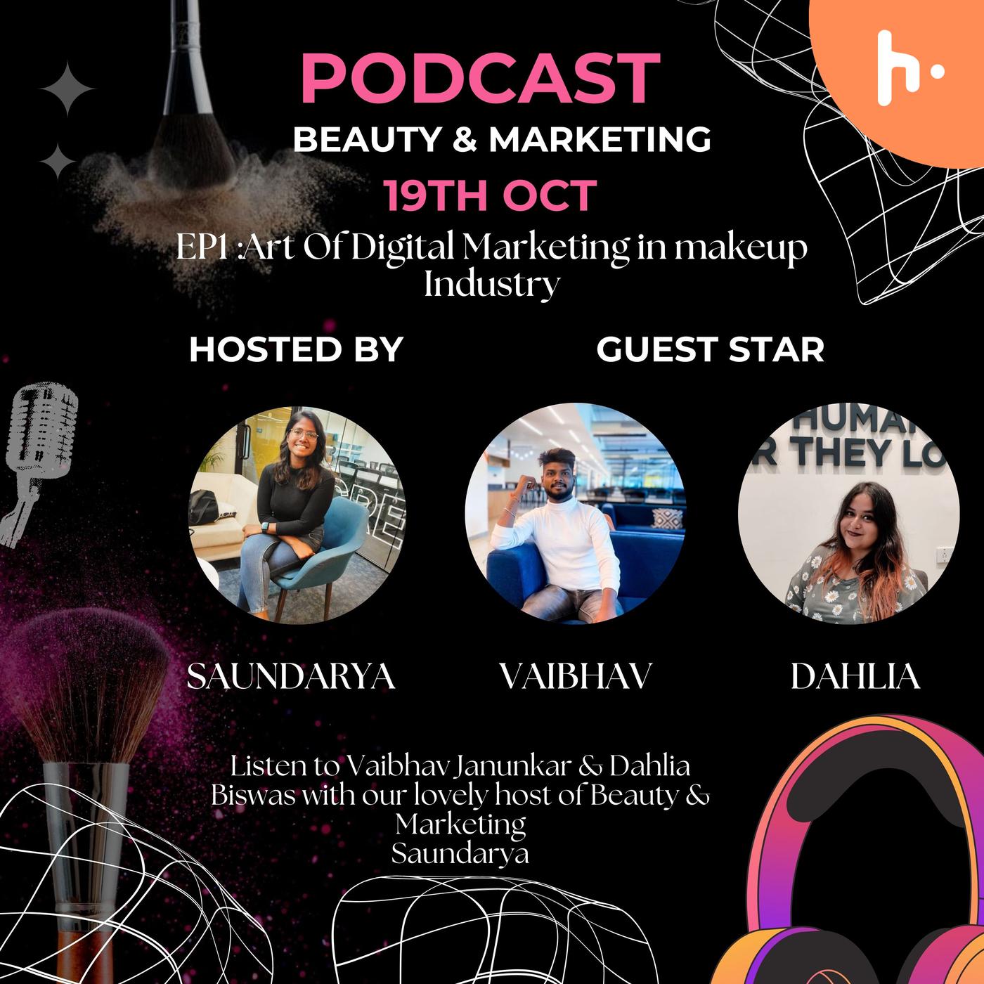 Beauty and Marketing(Ep 1): Art of Digital marketing in Makeup Industry podcast artwork