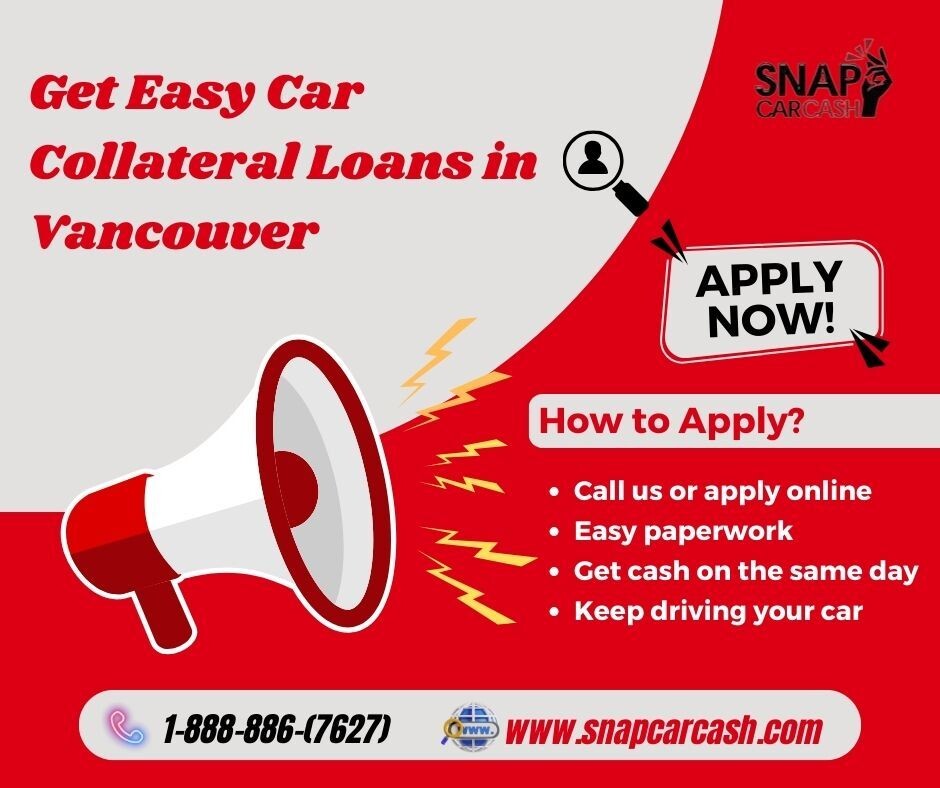 Car Collateral Loans Vancouver - Same Day Cash Loans