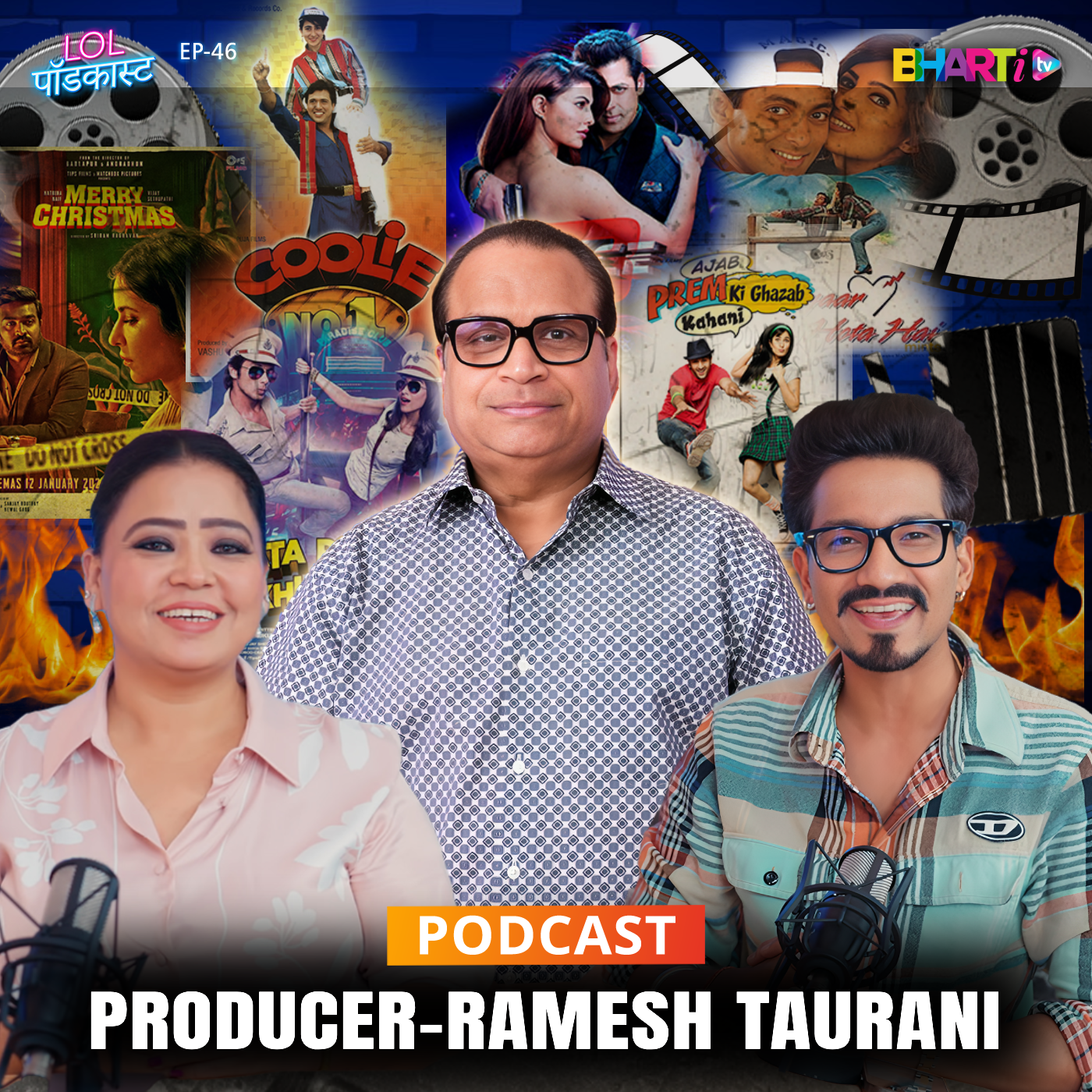 Ep 46 - Bollywood's Secret Tips: Ramesh Taurani Revelation | Bharti TV episode artwork