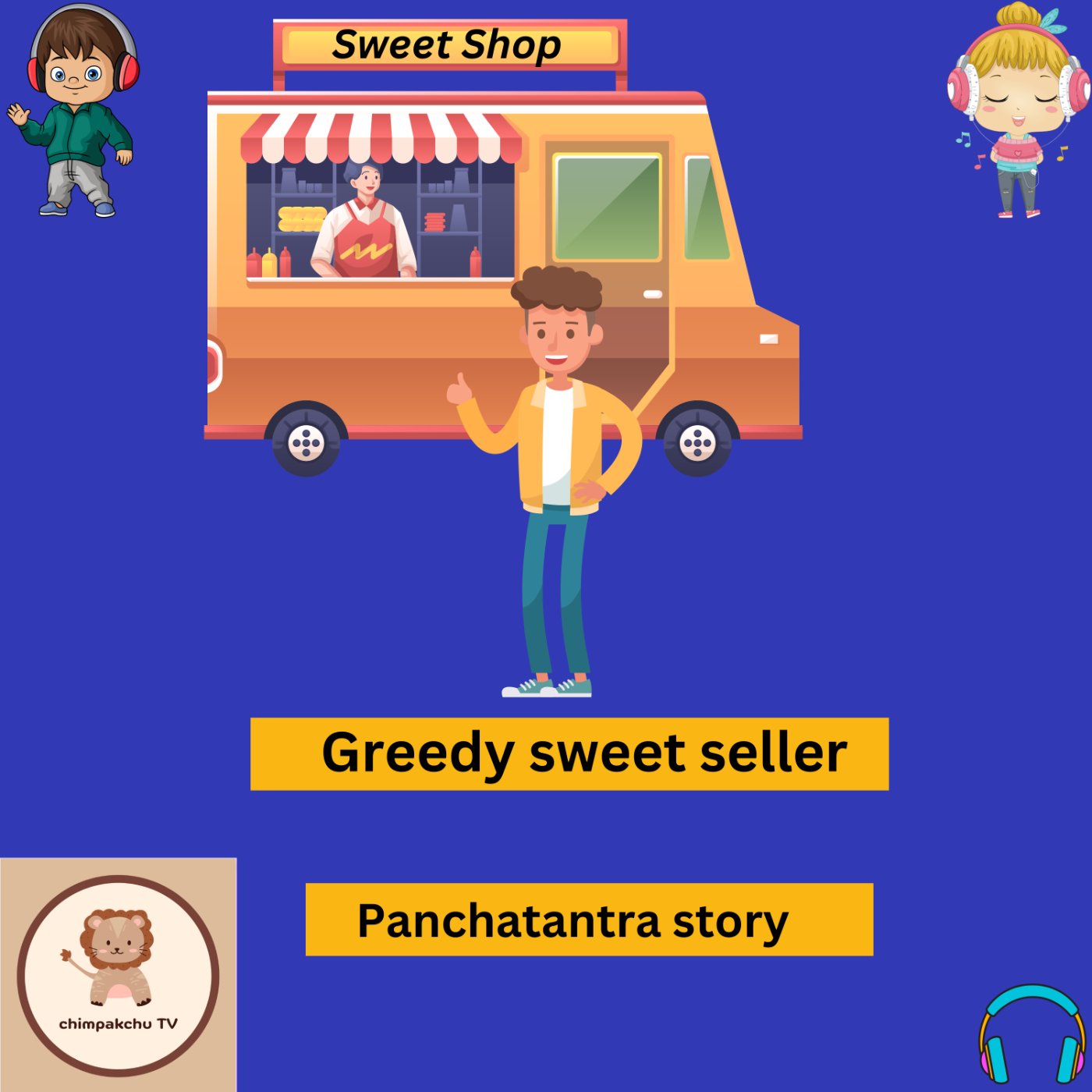 Episode 4 - Lalchi Mithai Wala - Hindi kid's story episode artwork