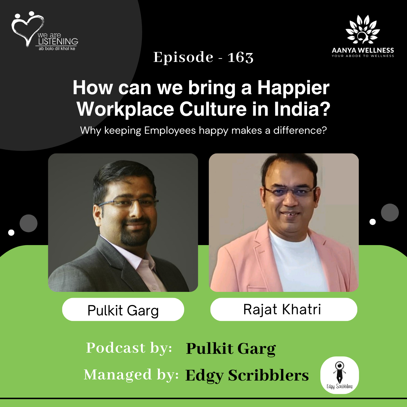 Happiness at Work: From Data to Daily Joy with Rajat Khatri episode artwork