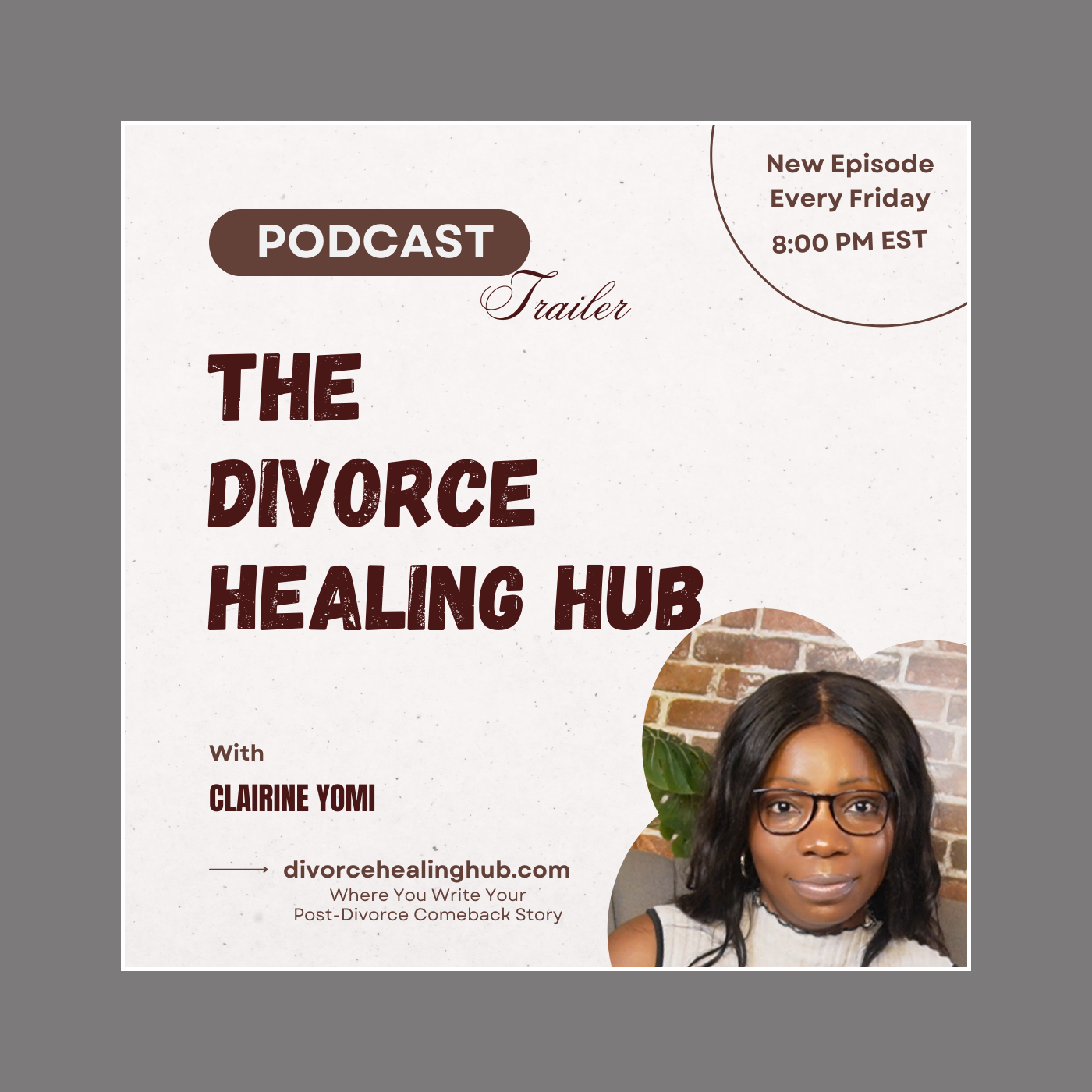The Divorce Healing Hub podcast artwork