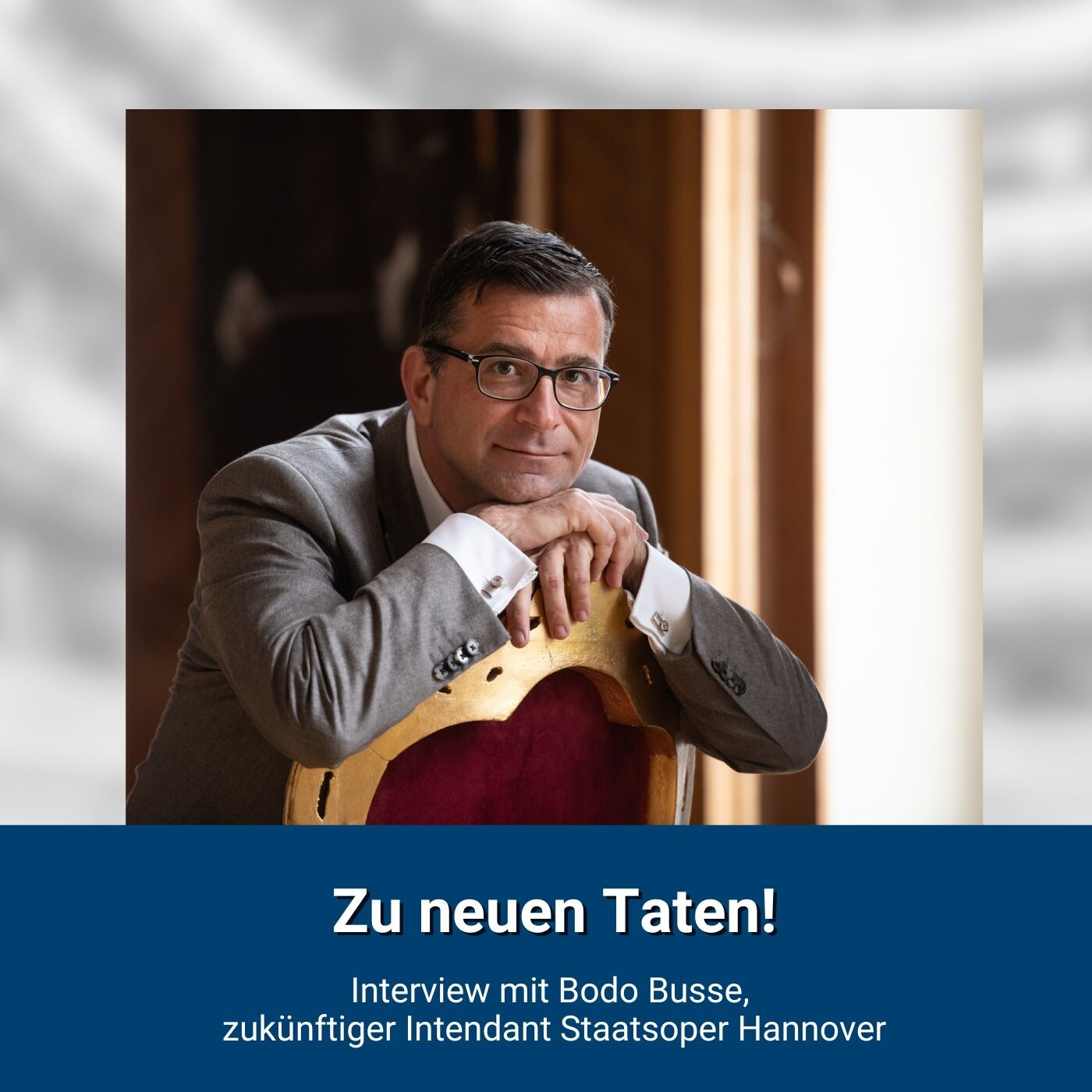 Zu neuen Taten! Interview mit Bodo Busse