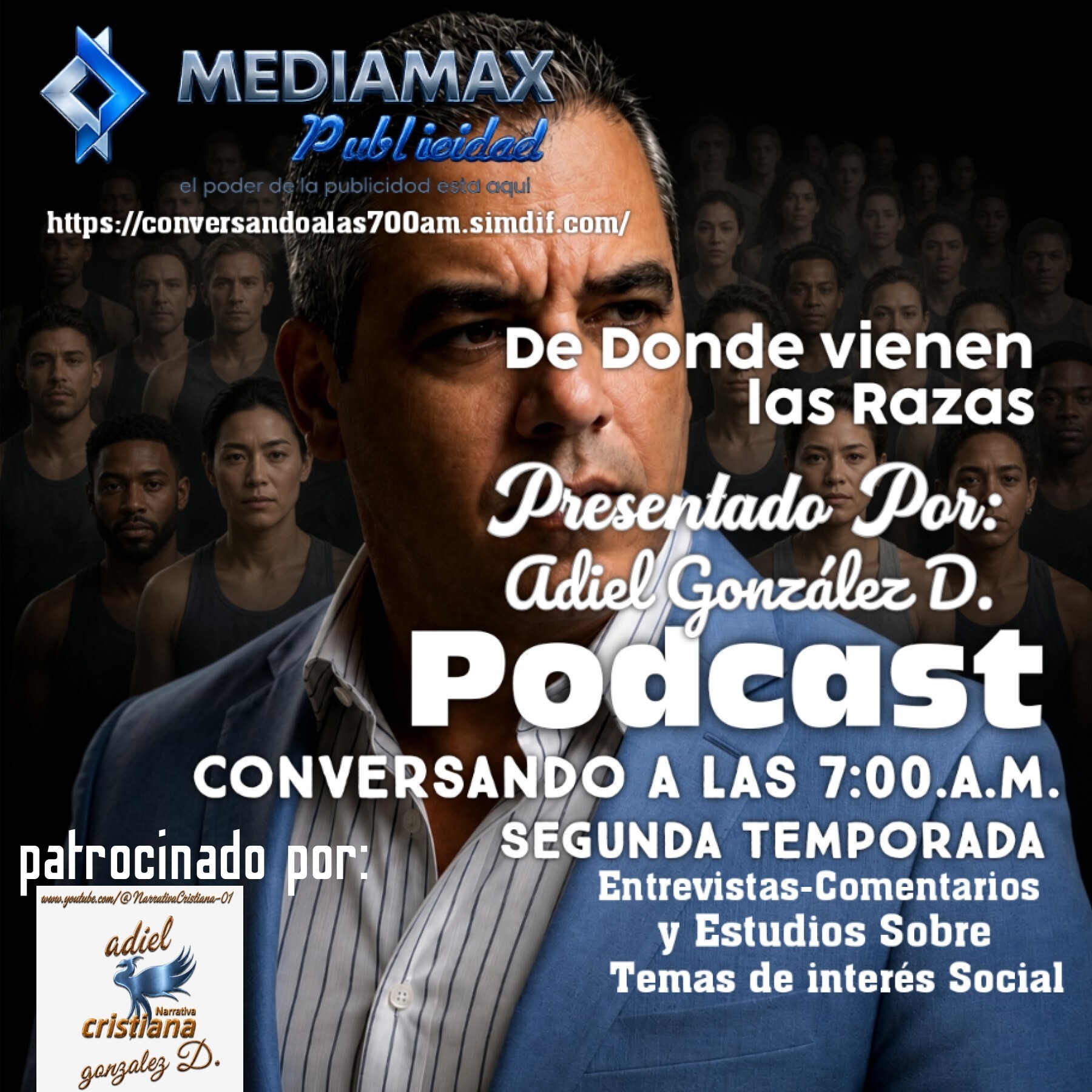 Portada de Conversando a las 7:00.A.M. Podcastradio