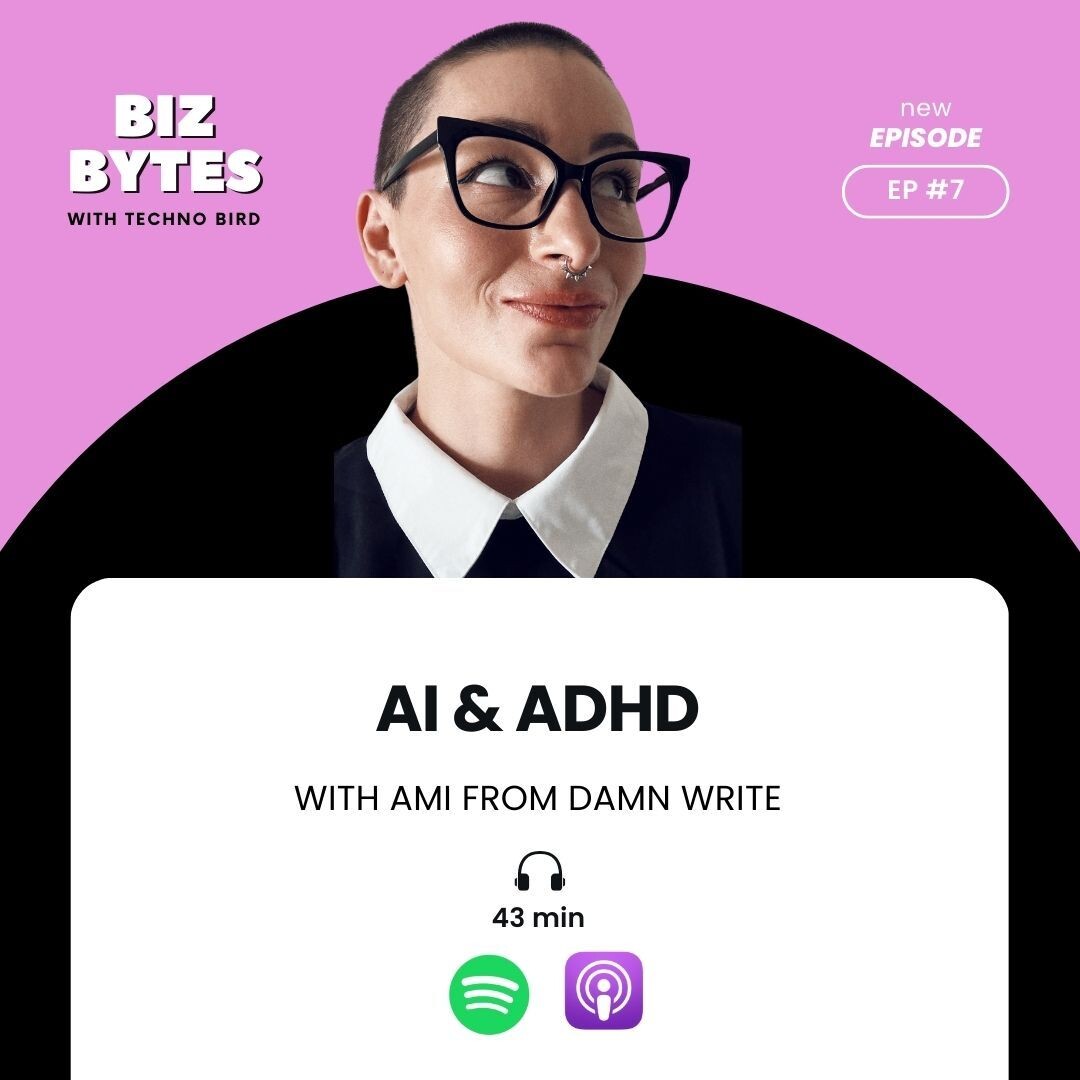 Episode 7 - AI & ADHD with Ami from Damn Write