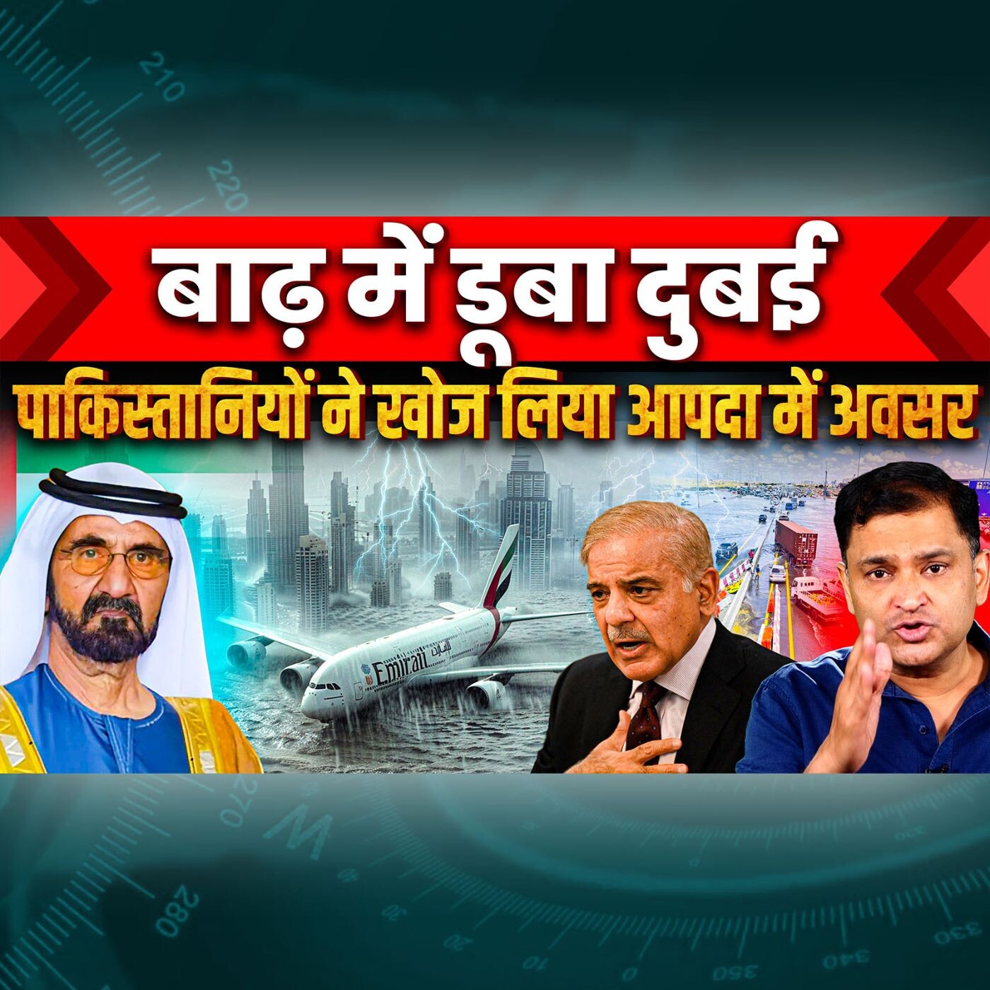 Episode 122- Pakistan seek collaboration with UAE after Heavy Rain | Majorly Right with Major Gaurav Arya | episode artwork