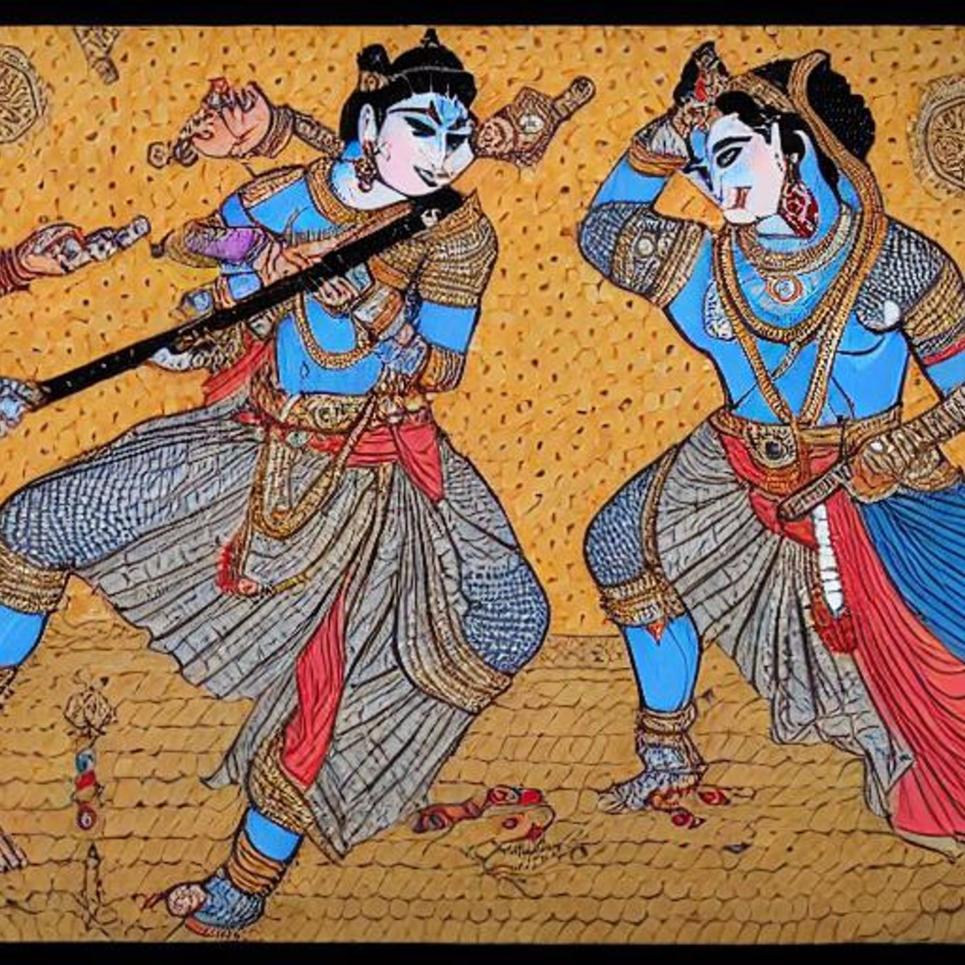 Kannada Story - Krishna, Satyabhama, and Narakasur