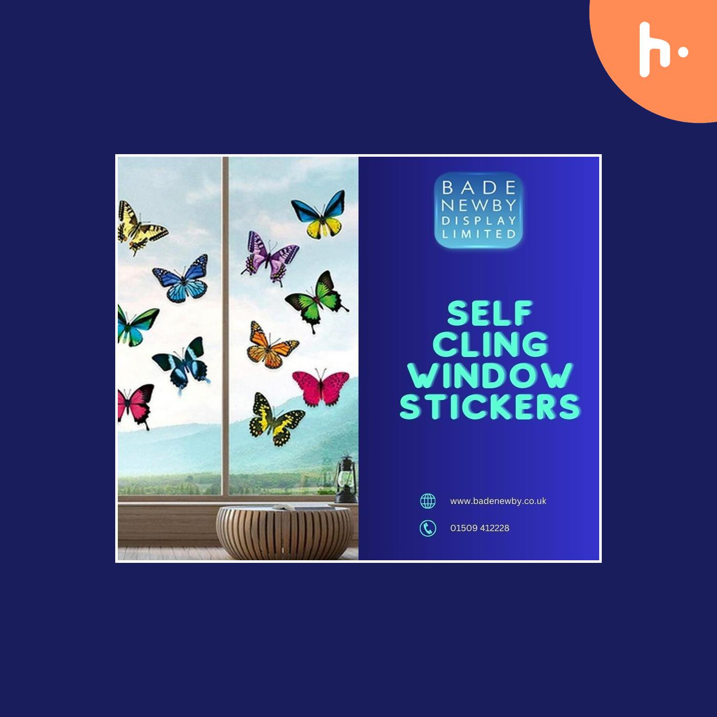 Self Cling Window Stickers For Your Home And Offices