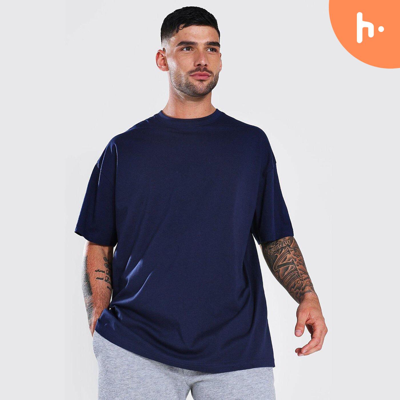 Embracing Comfort: The Timeless Appeal of the Blue Oversized T-shirt