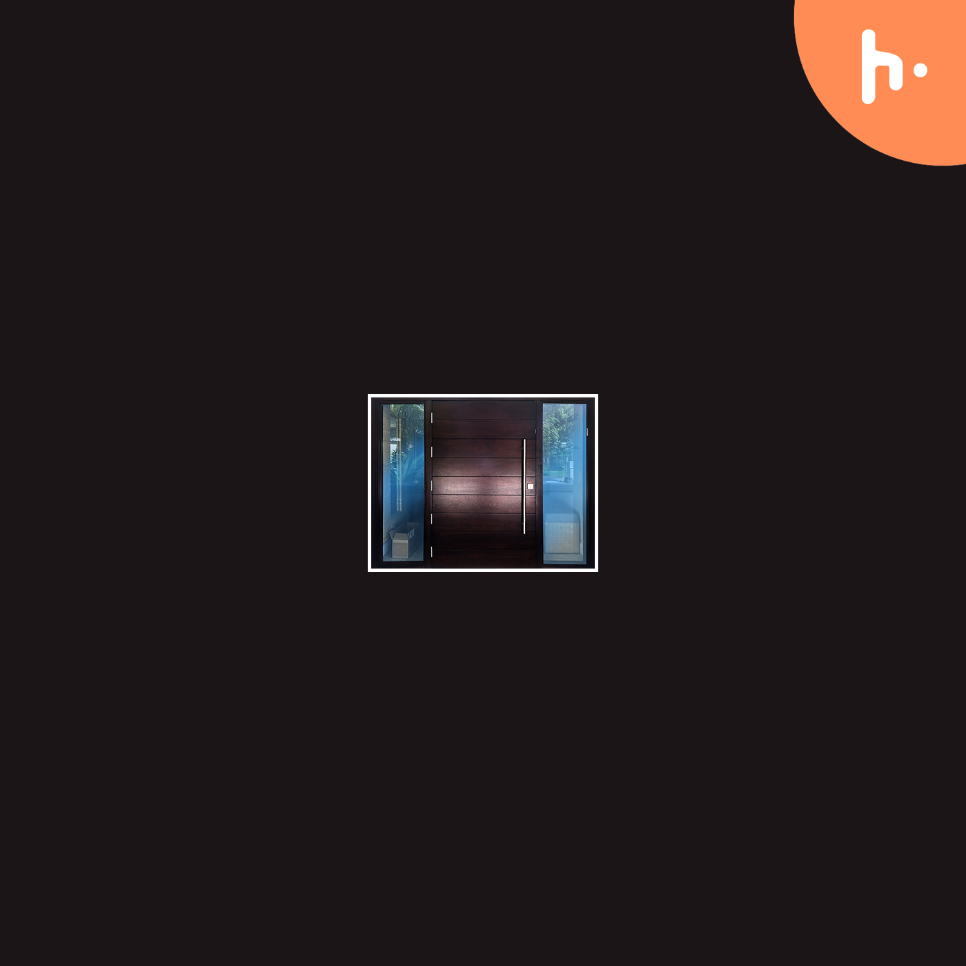 European modern impact doors