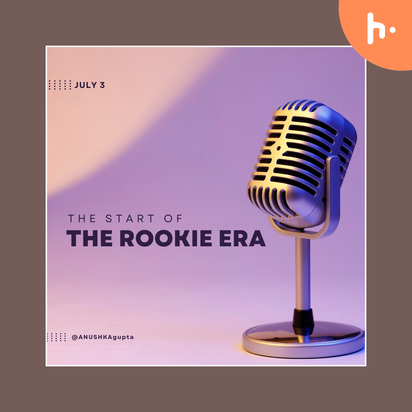 The Rookie Starts