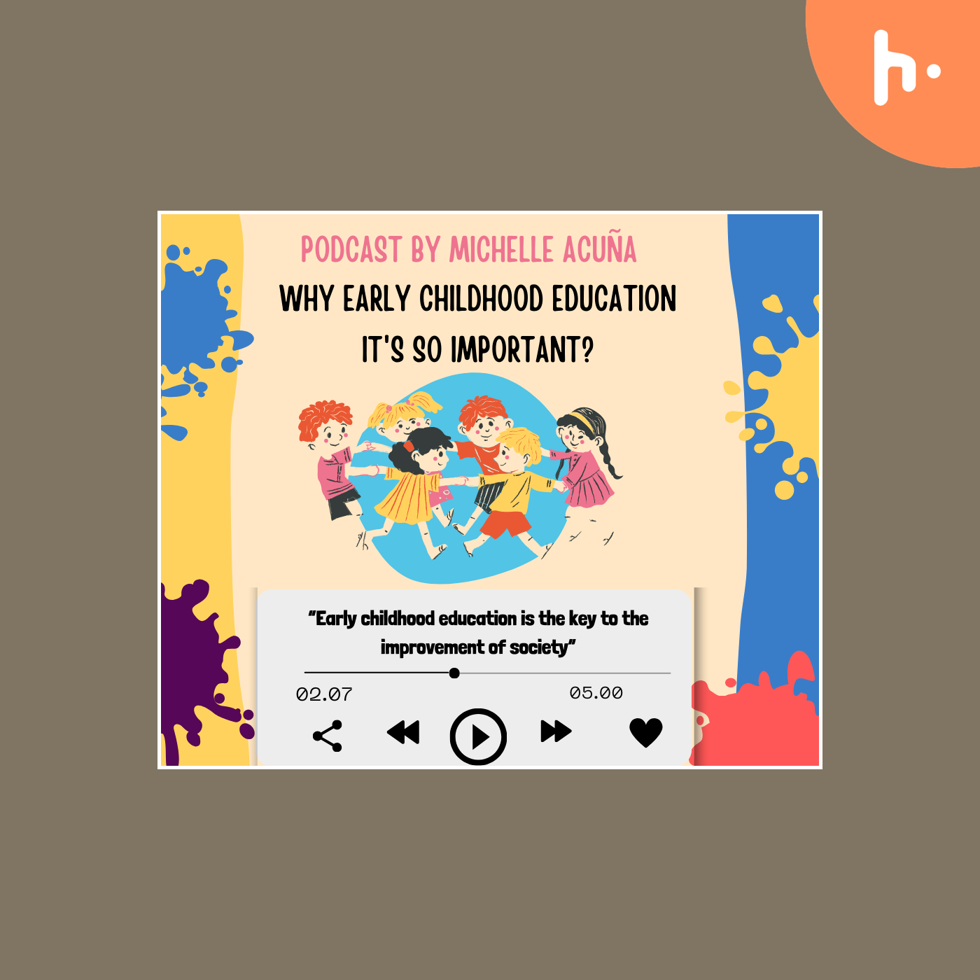 Why early childhood education it's so important?