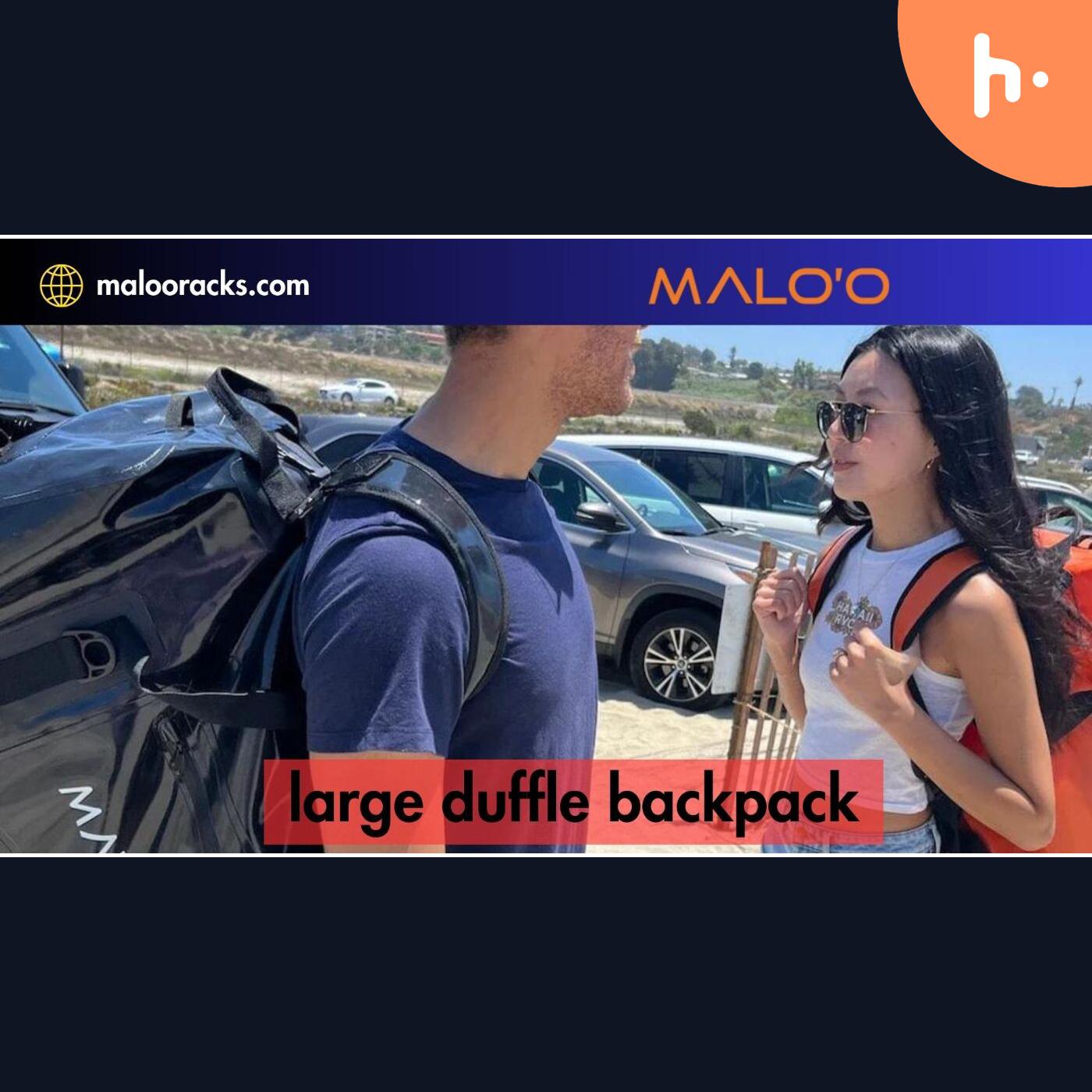 Your Travel Companion: Why the Malo'o Racks Large Duffle Backpack Is a Must-Have