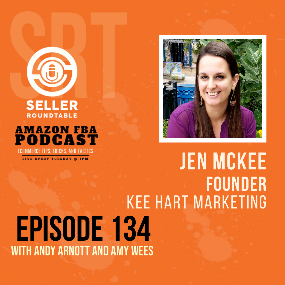 cover of episode Importance of Social Media in Business - Amazon Seller Tips with Jen McKee - Part 2