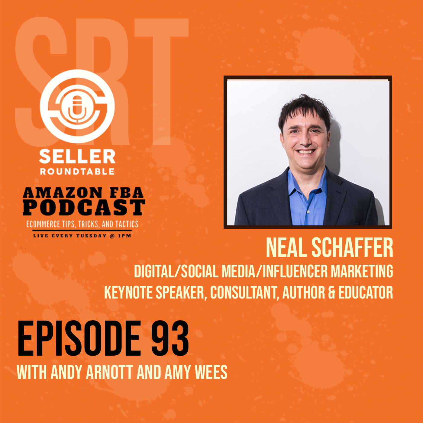 cover of episode Influencer Marketing For E-com Businesses - Scale your Amazon Business With Social Media Marketing And Paid Influencers - Neal Schaffer (Part 2)