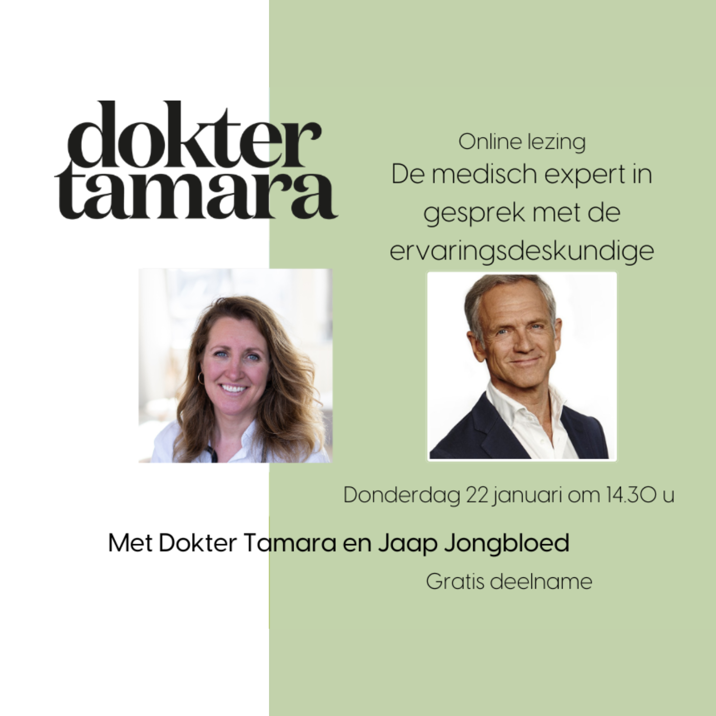 Online lezing: De medisch expert in gesprek met de ervaringsdeskundige