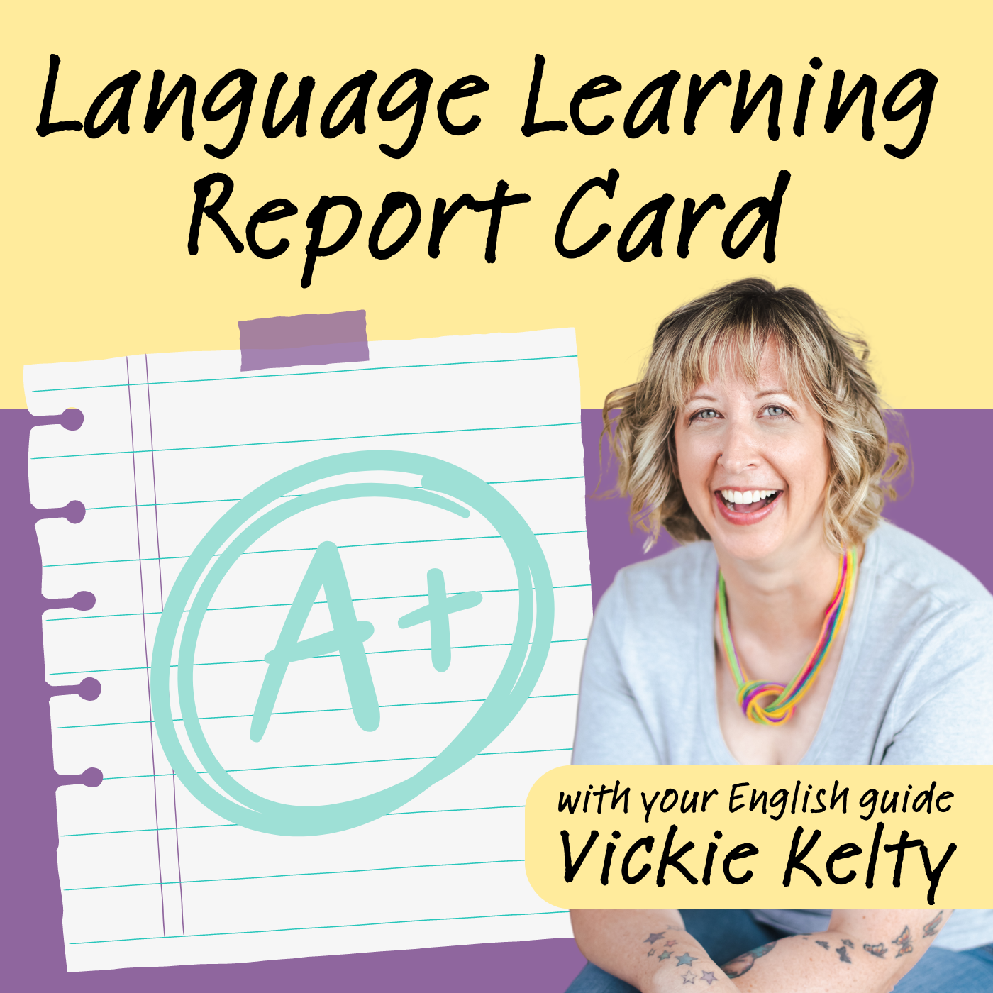 Language Learning Report Card with your English gu... Image