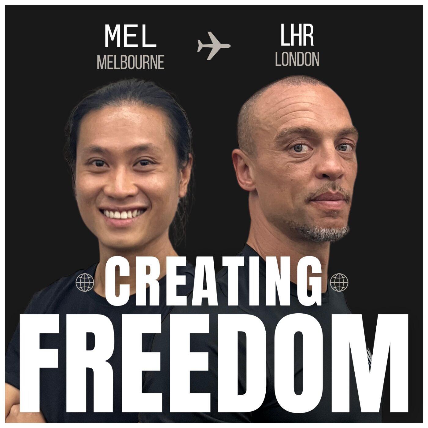 Creating Freedom podcast artwork