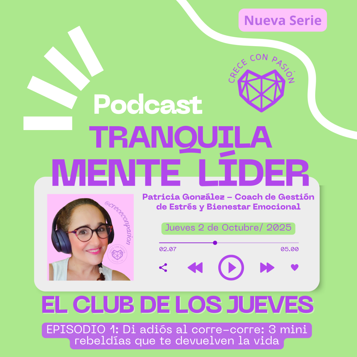 Episodio 1: Di adiós al corre-corre: 3 mini rebeldías que te devuelven la vida episode artwork