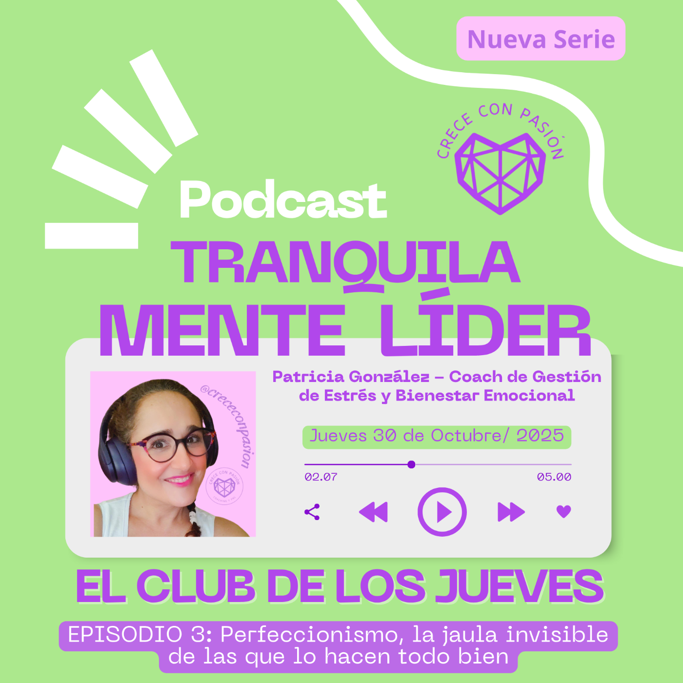 Episodio 3: Perfeccionismo, la jaula invisible de las que lo hacen todo bien episode artwork