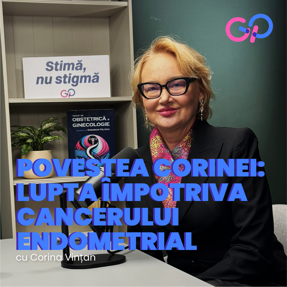 S3E6 - "Am cumpărat o șampanie și le-am spus prietenelor mele că am cancer." Corina Vințan povestește cum a învins cancerul de endometru episode artwork