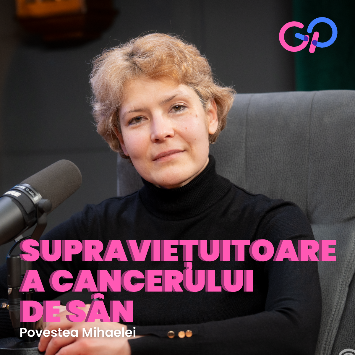 S4 E6 - "Spuneam cu celelalte paciente că vom fi bine și că vom reuși." Povestea Mihaelei Jiloveanu, supraviețuitoare a cancerului de sân episode artwork